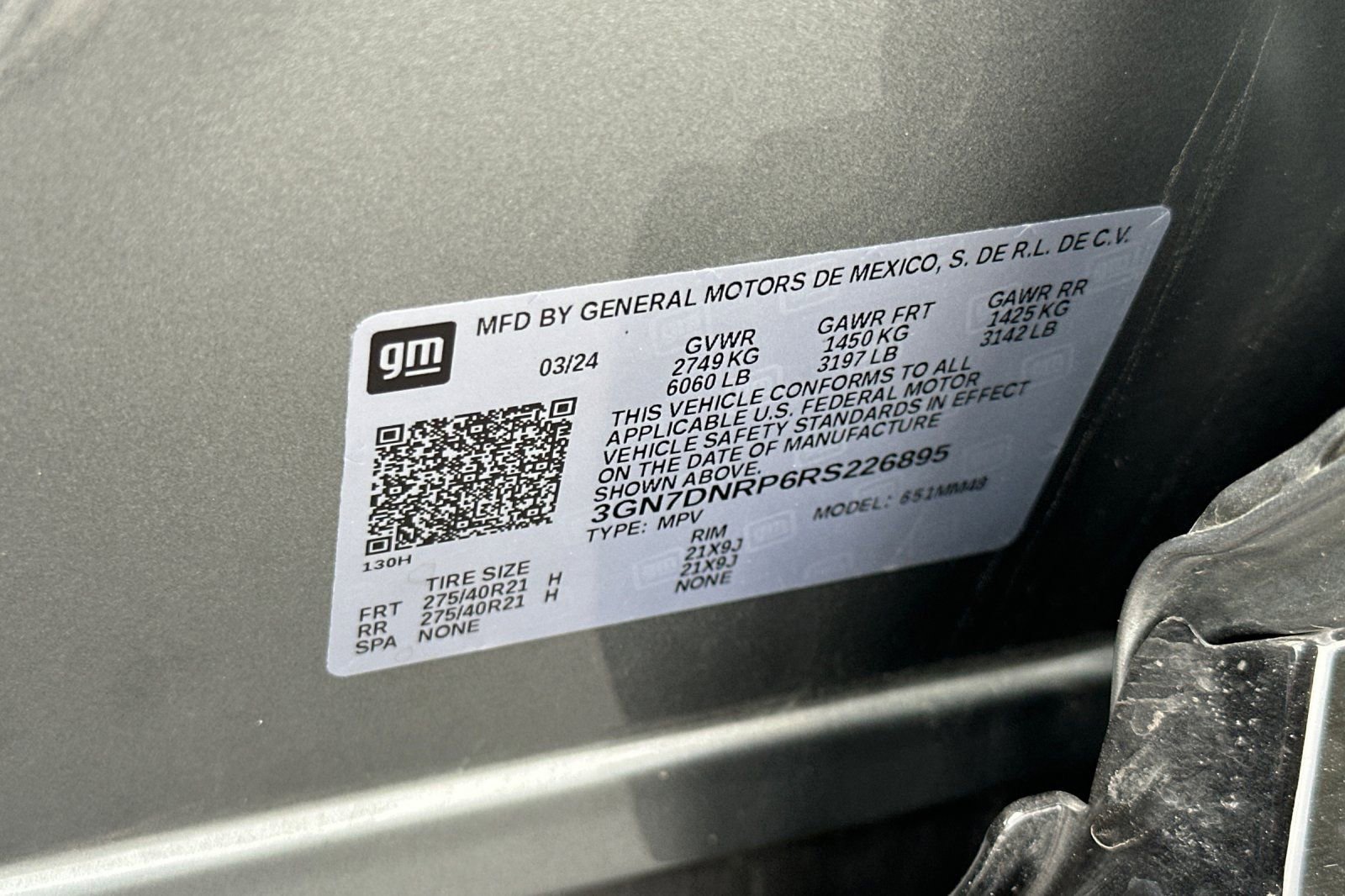 Certified 2024 Chevrolet Equinox EV RS image 53