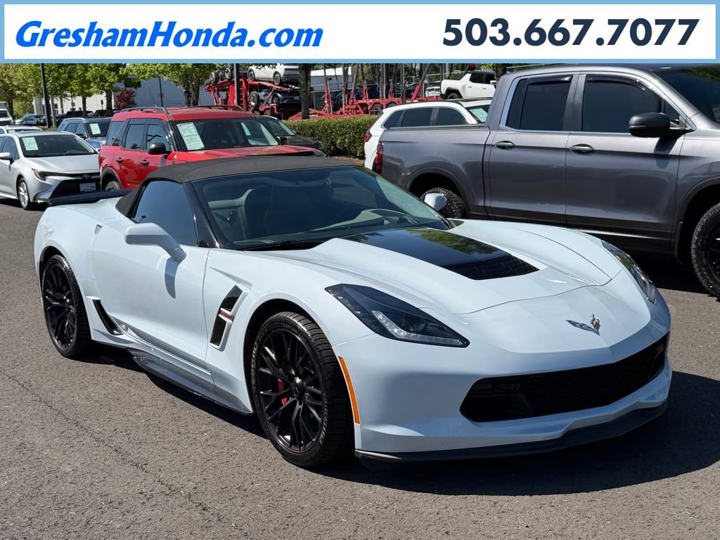 Used 2019 Chevrolet Corvette Grand Sport RWD image 1