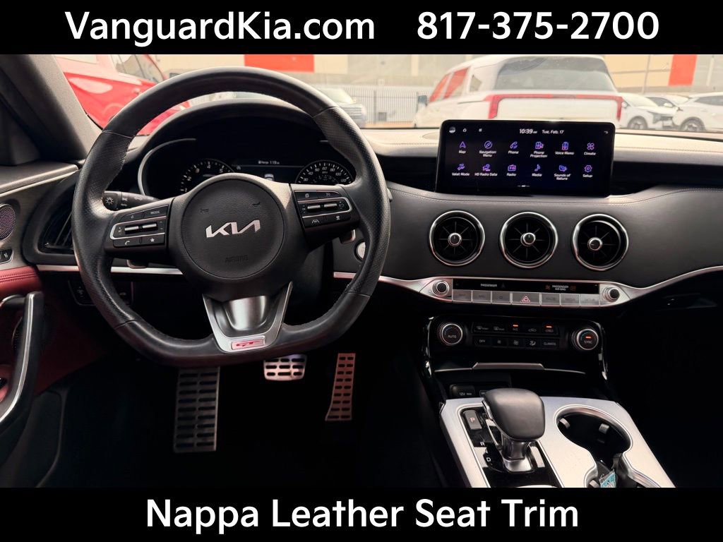 Certified 2022 Kia Stinger GT2 w/ Red Interior Color Package image 16