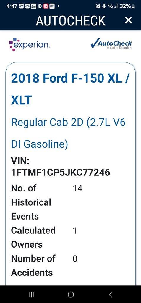 Used 2018 Ford F150 XL w/ Equipment Group 101A Mid image 19