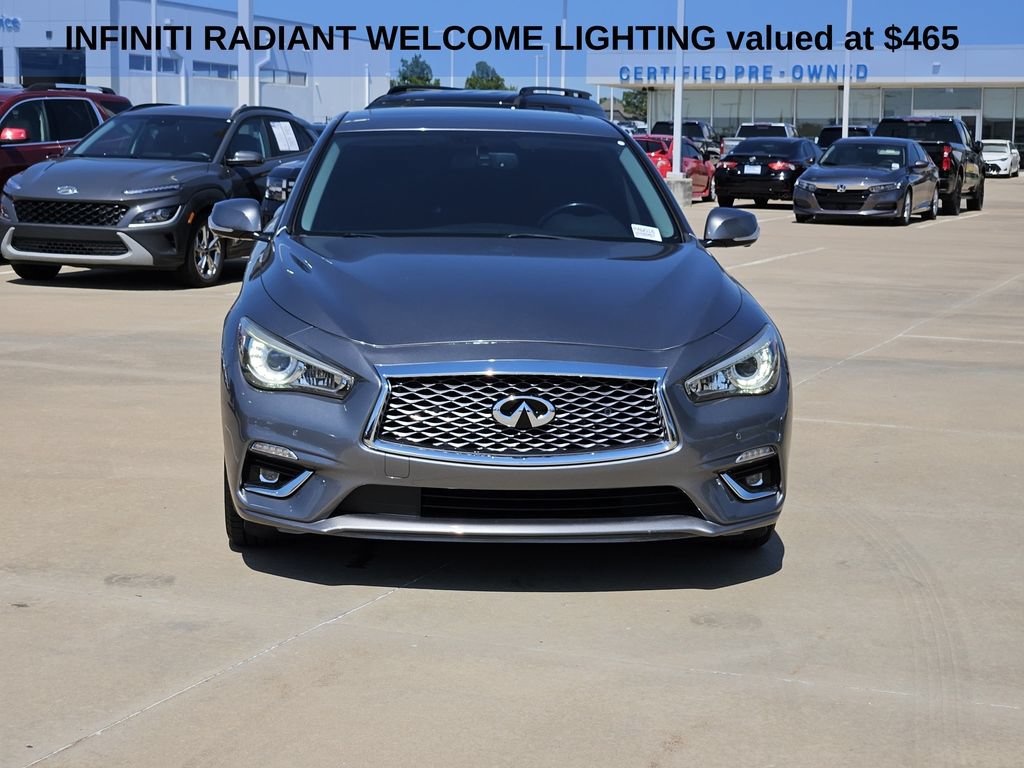 Used 2022 INFINITI Q50 Luxe w/ Cargo Package RWD video 3