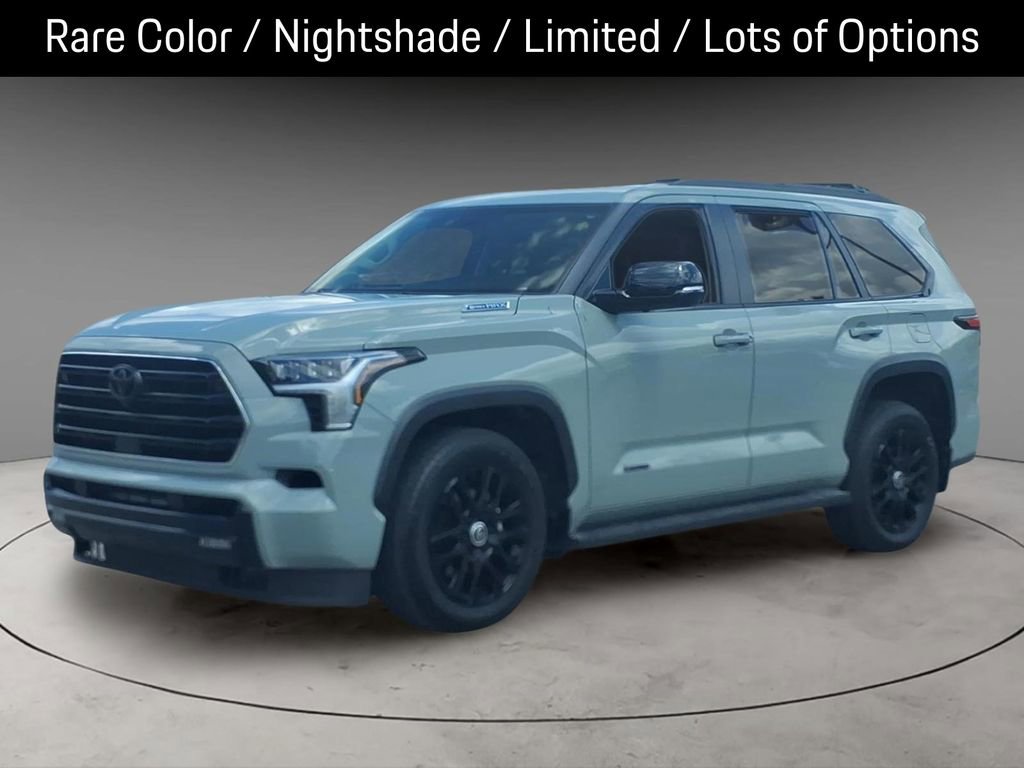 Used 2024 Toyota Sequoia Limited w/ Nightshade Package AWD/4WD video 1