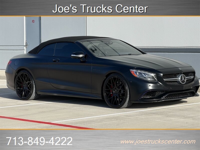Used 2017 Mercedes-Benz S 63 AMG 4MATIC Cabriolet w/ Driver Assistance Package image 26