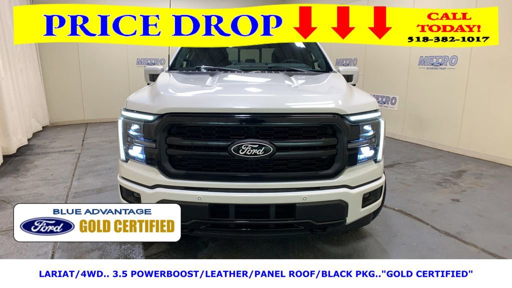 Certified 2025 Ford F150 Lariat w/ Equipment Group 502A High AWD/4WD image 52