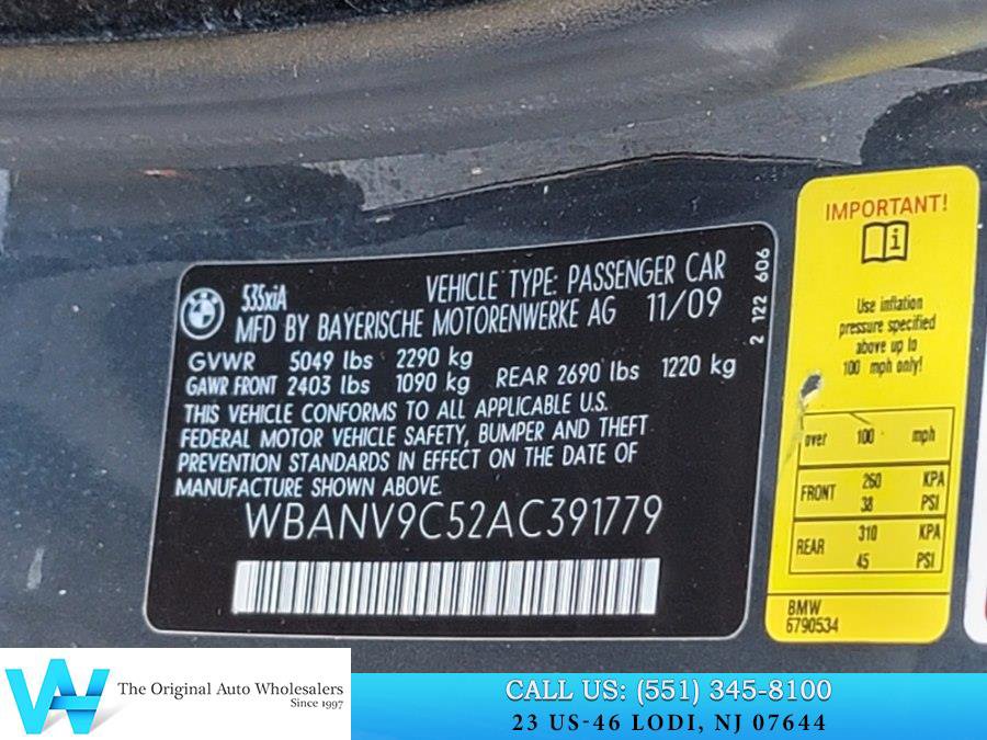 Used 2010 BMW 535i xDrive Sedan image 22