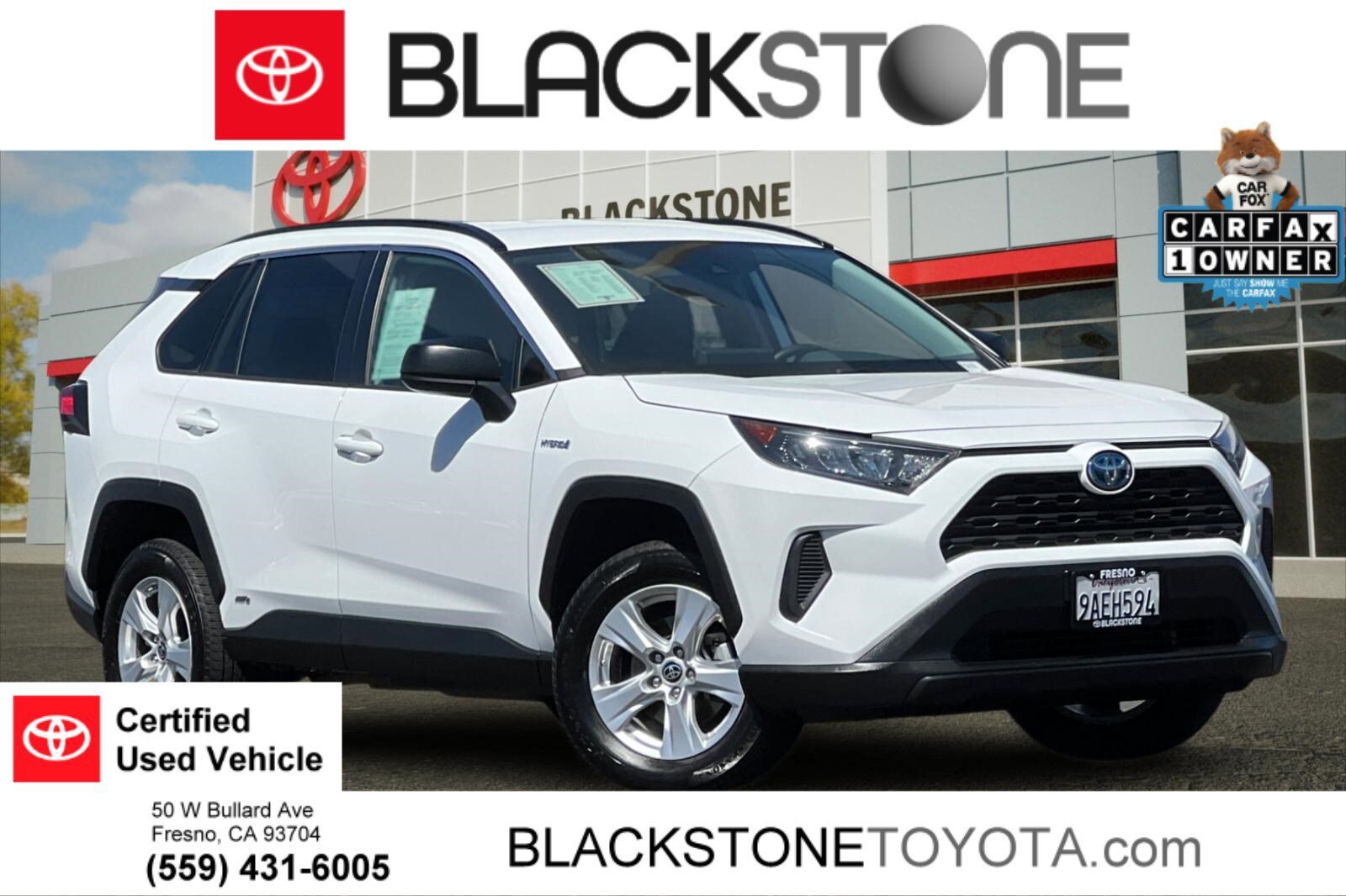 Certified 2021 Toyota RAV4 LE AWD/4WD image 1
