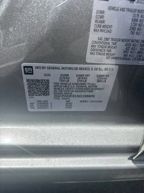 Used 2025 Chevrolet Silverado 1500 RST w/ All Star Edition Plus RWD image 7