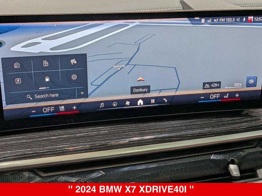 Used 2024 BMW X7 xDrive40i w/ M Sport Package AWD/4WD image 24