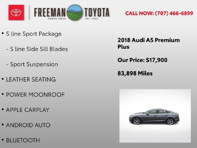 Used 2018 Audi A5 2.0T Premium Plus AWD/4WD image 8