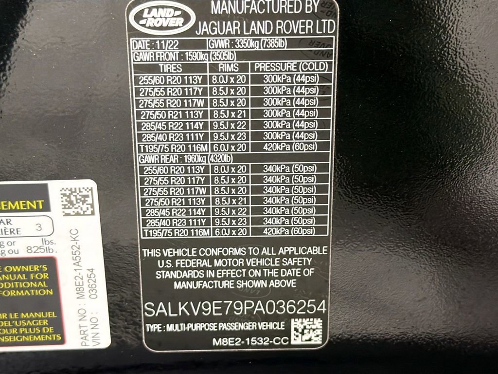 Certified 2023 Land Rover Range Rover First Edition AWD/4WD image 35