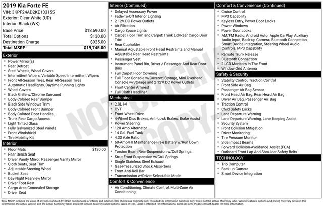 Used 2019 Kia Forte Sedan image 31