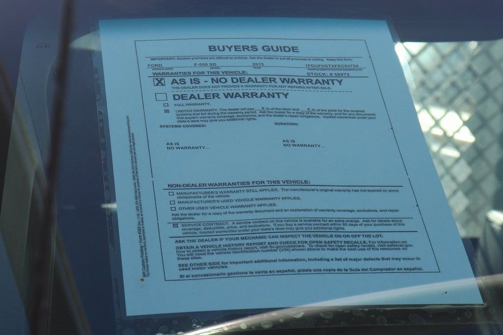 Used 2015 Ford F550 2WD Regular Cab Super Duty image 44