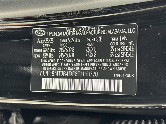 New 2026 Hyundai Santa Cruz SEL image 25