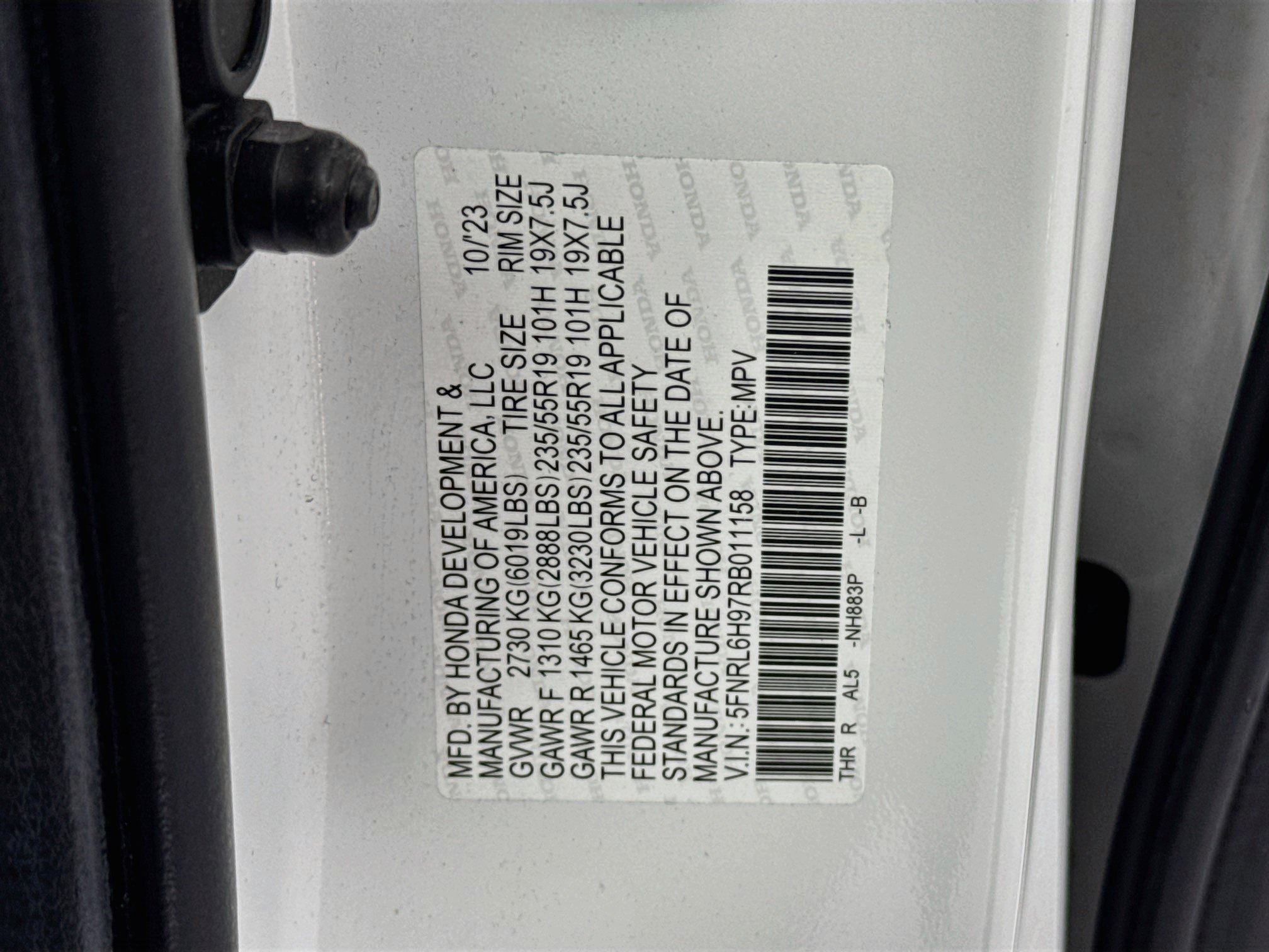 Certified 2024 Honda Odyssey Elite image 35