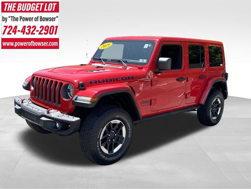 Used 2019 Jeep Wrangler Unlimited Rubicon AWD/4WD image 1