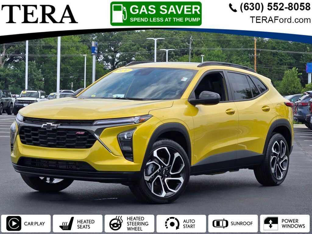 Used 2024 Chevrolet Trax RS w/ Sunroof Package