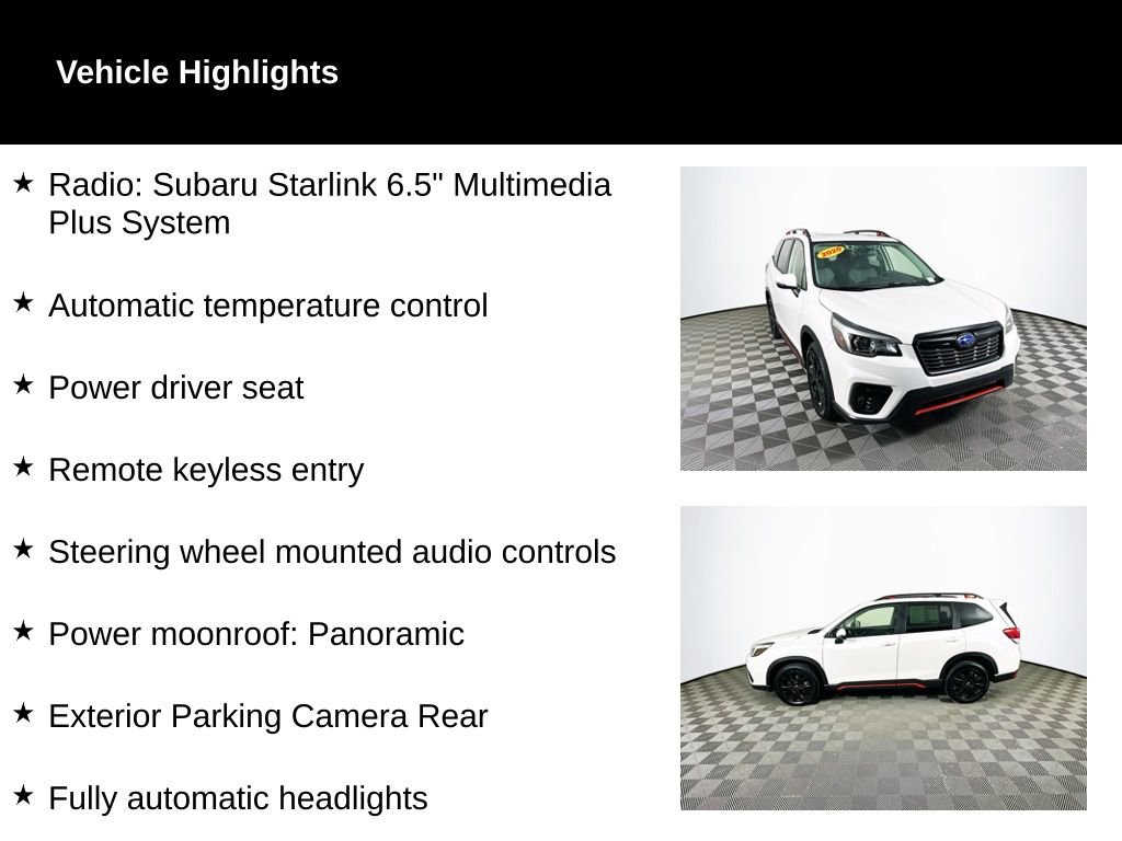 Used 2020 Subaru Forester Sport image 2