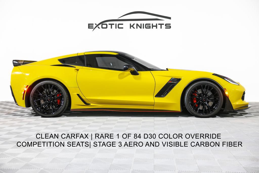 Used 2016 Chevrolet Corvette Z06 w/ 3LZ Preferred Equipment Group RWD image 1