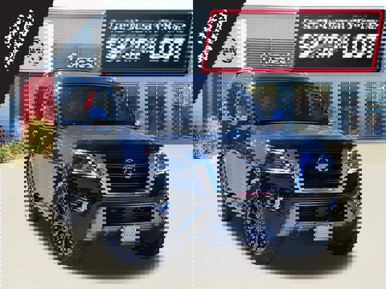 Certified 2024 Nissan Armada Platinum w/ Captain's Chairs Package