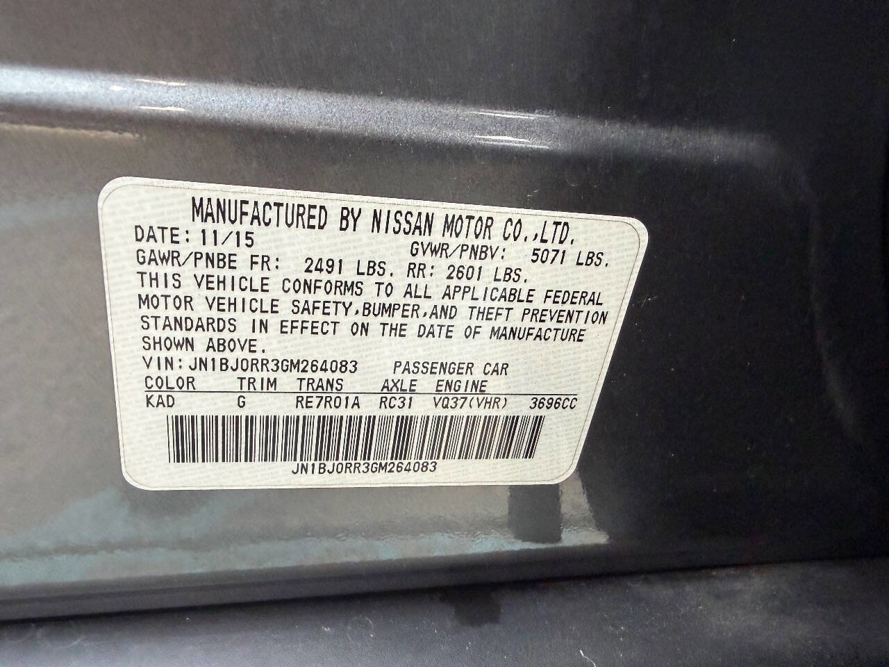 Used 2016 INFINITI QX50 Journey w/ Premium Package AWD/4WD image 32