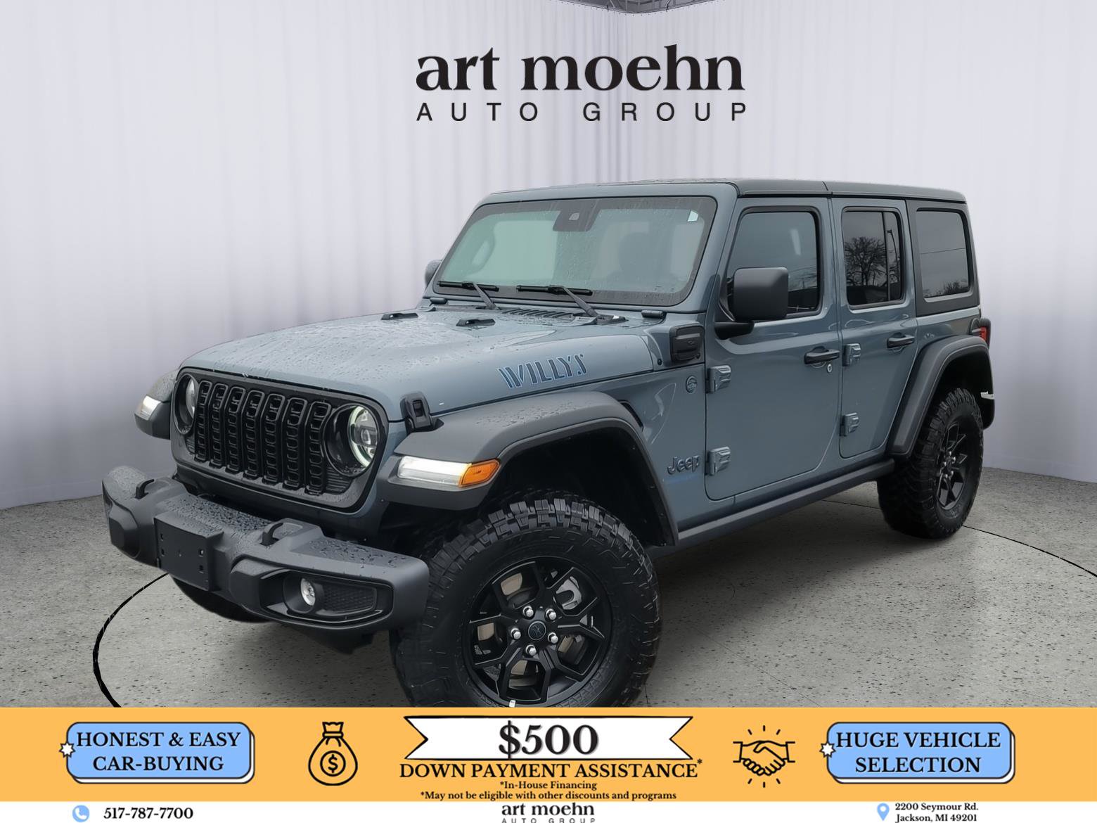 Used 2025 Jeep Wrangler Willys image 1