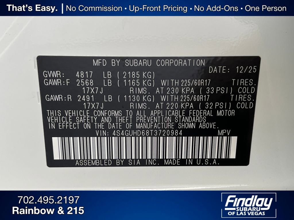 New 2026 Subaru Crosstrek 2.0i Premium image 34