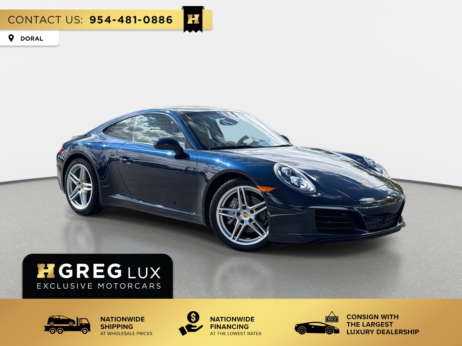 Used 2017 Porsche 911 Carrera image 1
