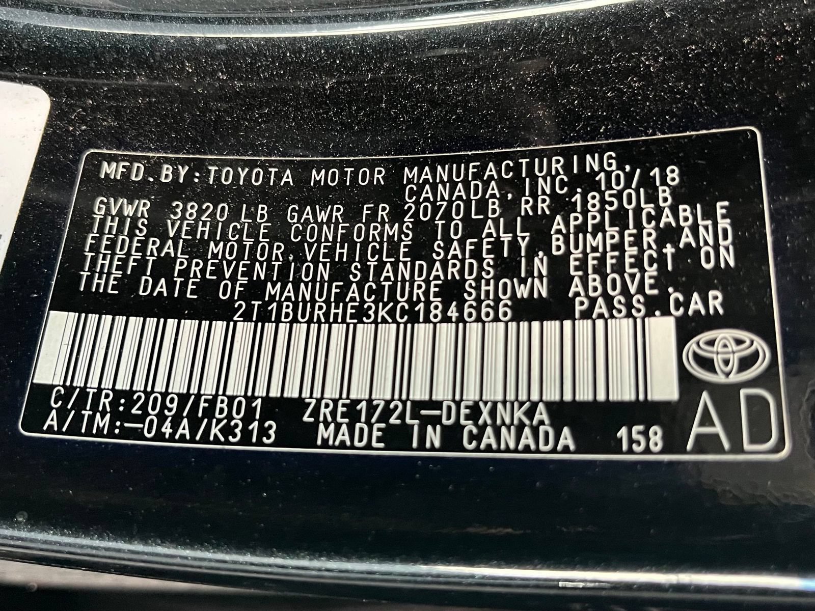 Used 2019 Toyota Corolla LE FWD image 17