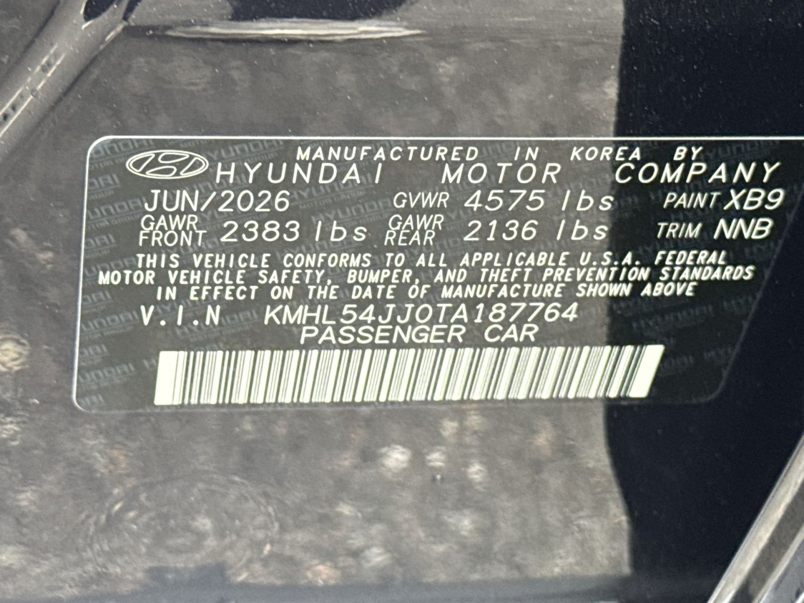 New 2026 Hyundai Sonata Limited FWD image 30