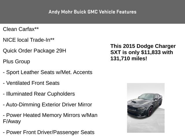 Used 2015 Dodge Charger SXT w/ Plus Group image 4