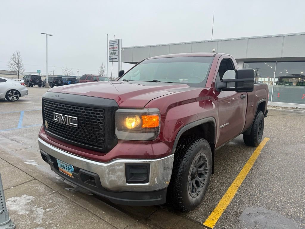 Used 2014 GMC Sierra 1500 4x4 Regular Cab w/ Snow Plow Prep Package image 2