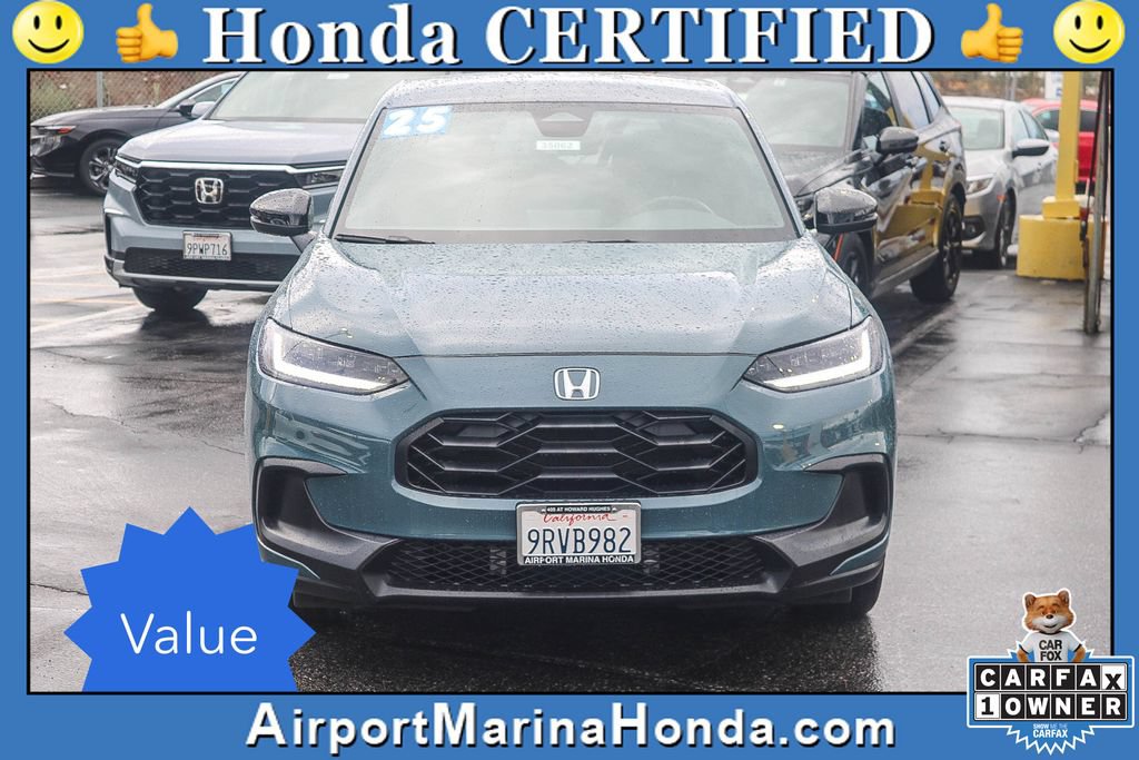 Certified 2025 Honda HR-V Sport image 4