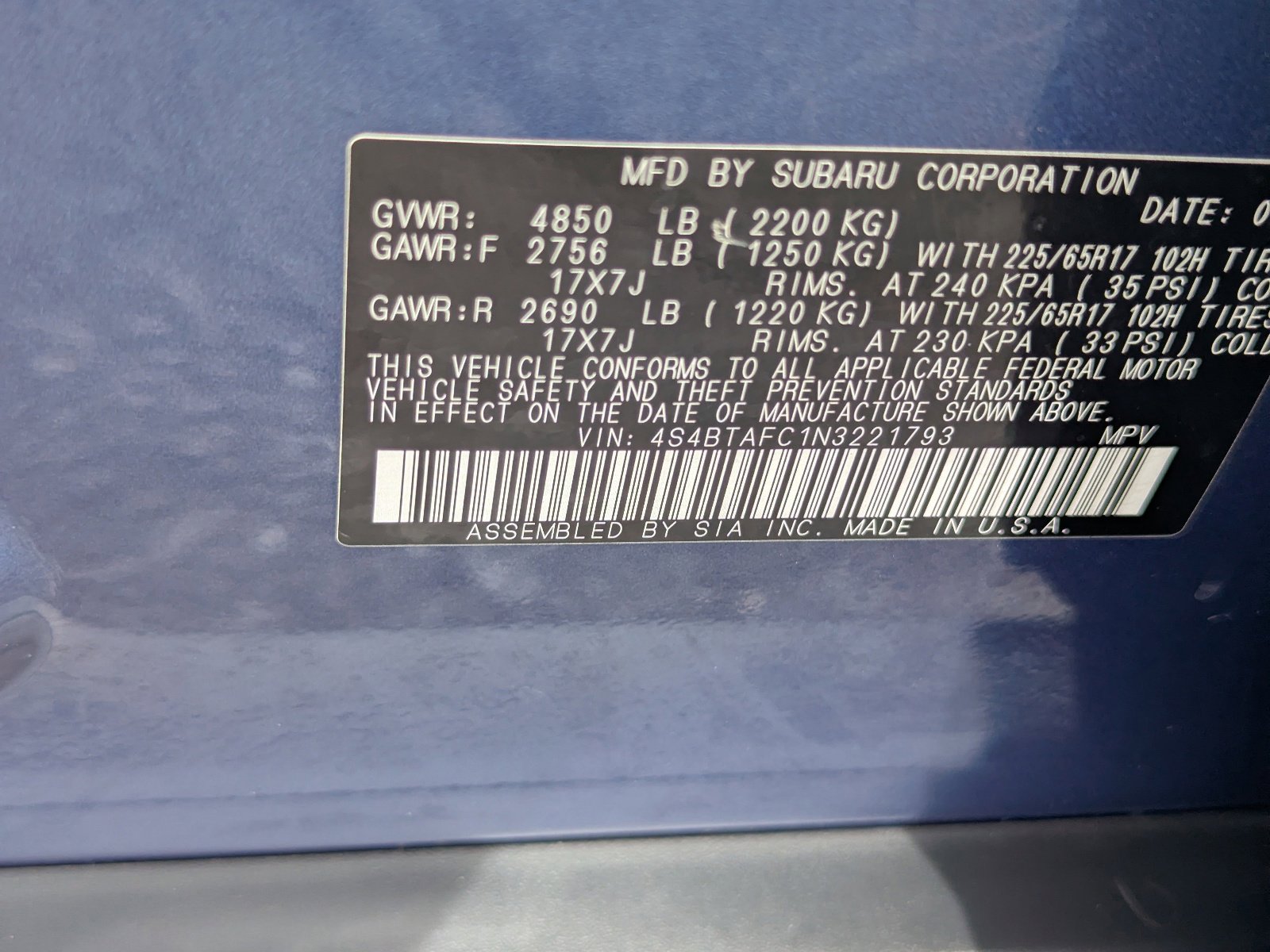 Certified 2022 Subaru Outback Premium w/ Popular Package #1 AWD/4WD image 28