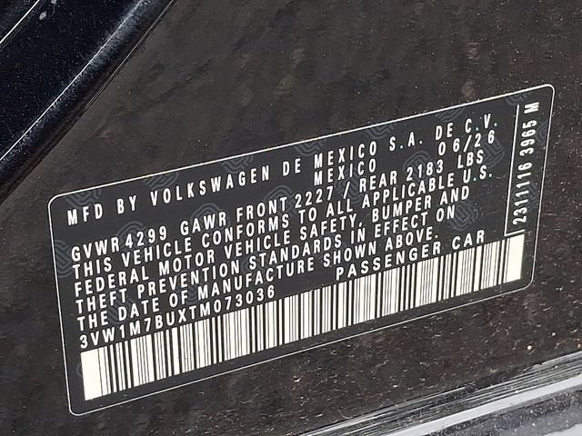 New 2026 Volkswagen Jetta GLI Autobahn FWD image 16