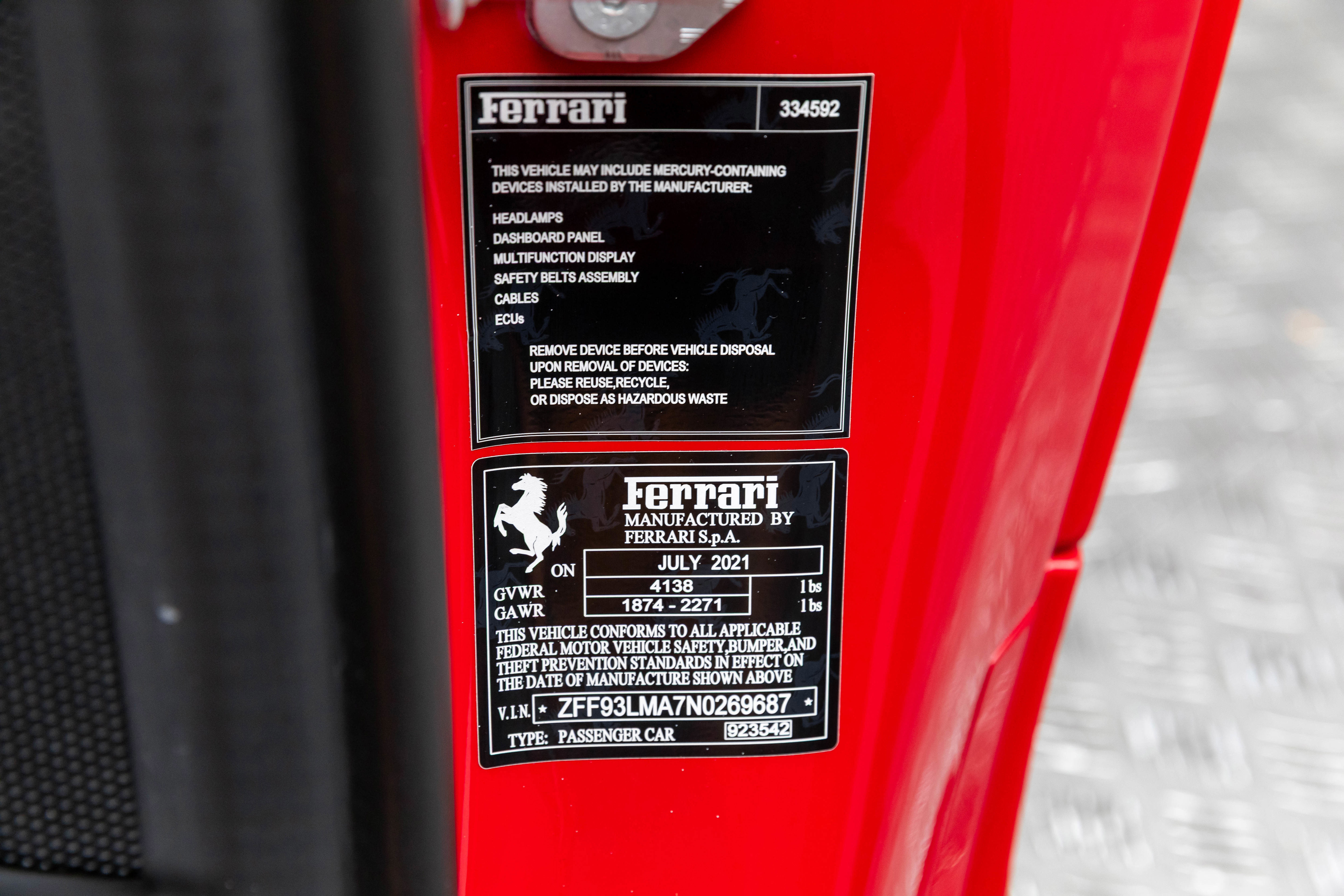 Certified 2022 Ferrari F8 Tributo image 24