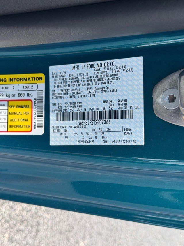 Used 2026 Ford Mustang GT Premium RWD image 25