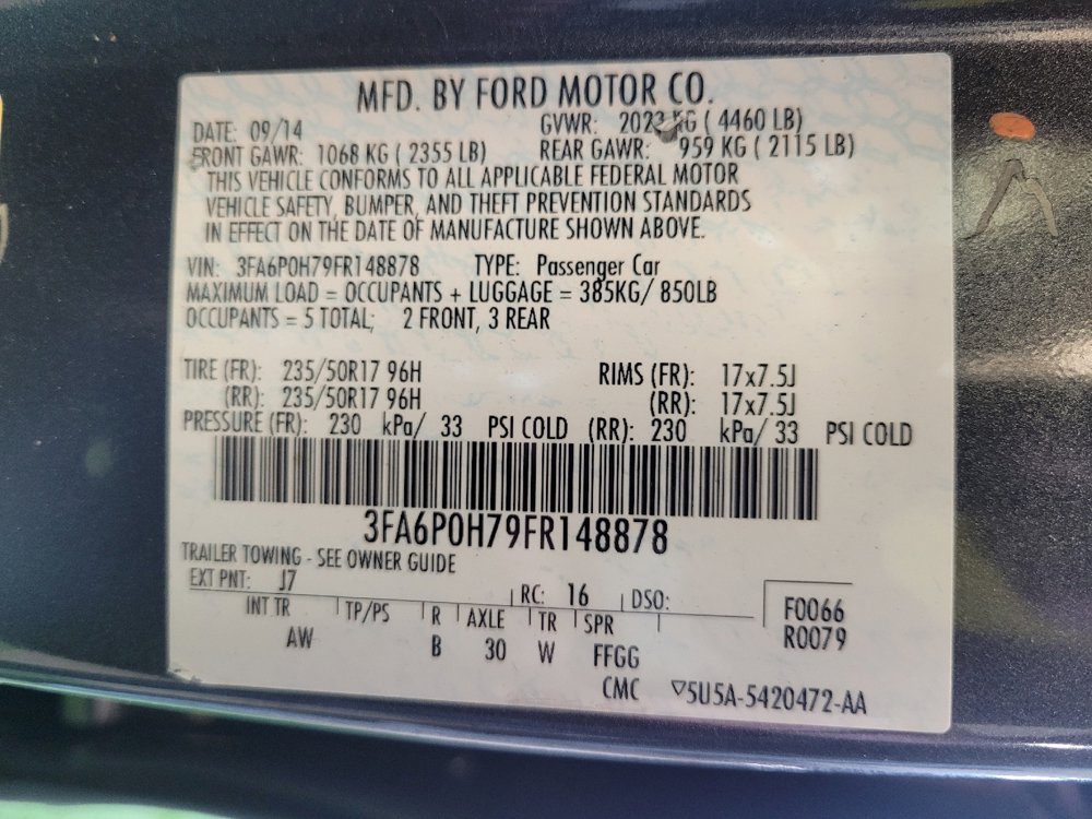 Used 2015 Ford Fusion SE FWD image 33
