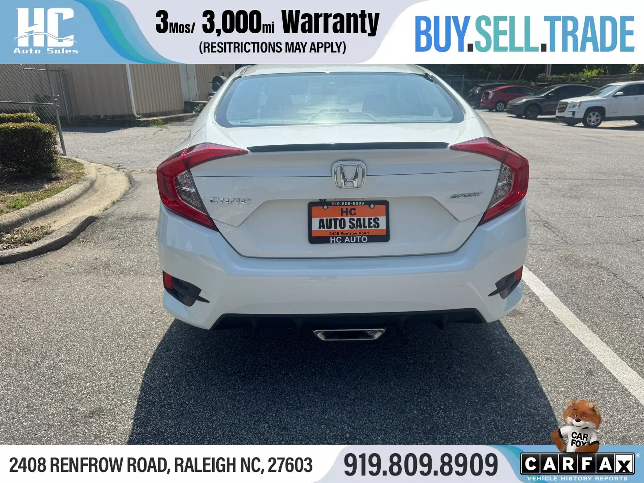 Used 2019 Honda Civic Sport image 4