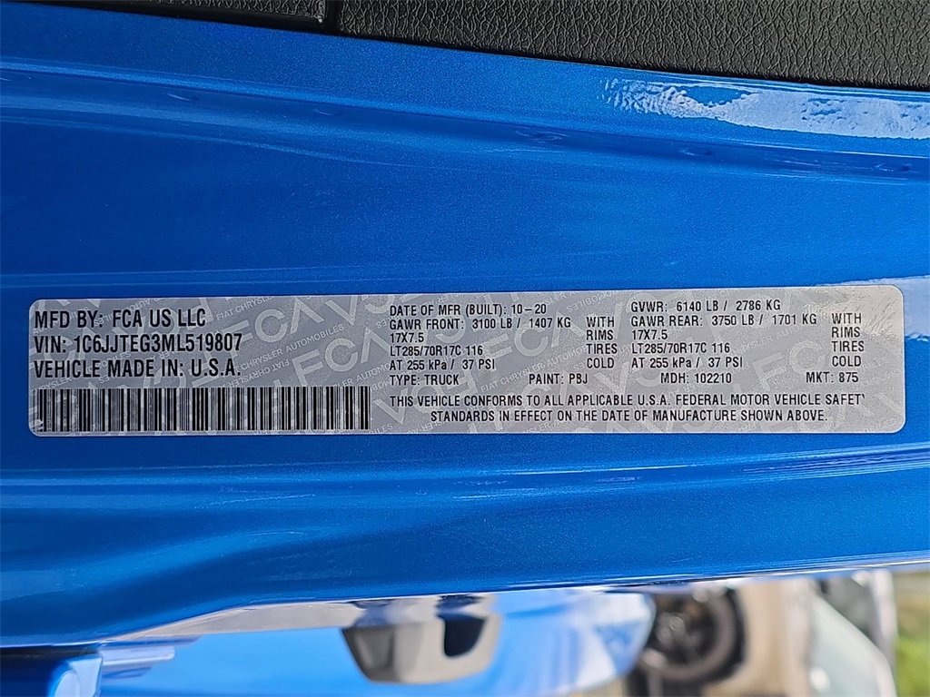 Used 2021 Jeep Gladiator Mojave image 39