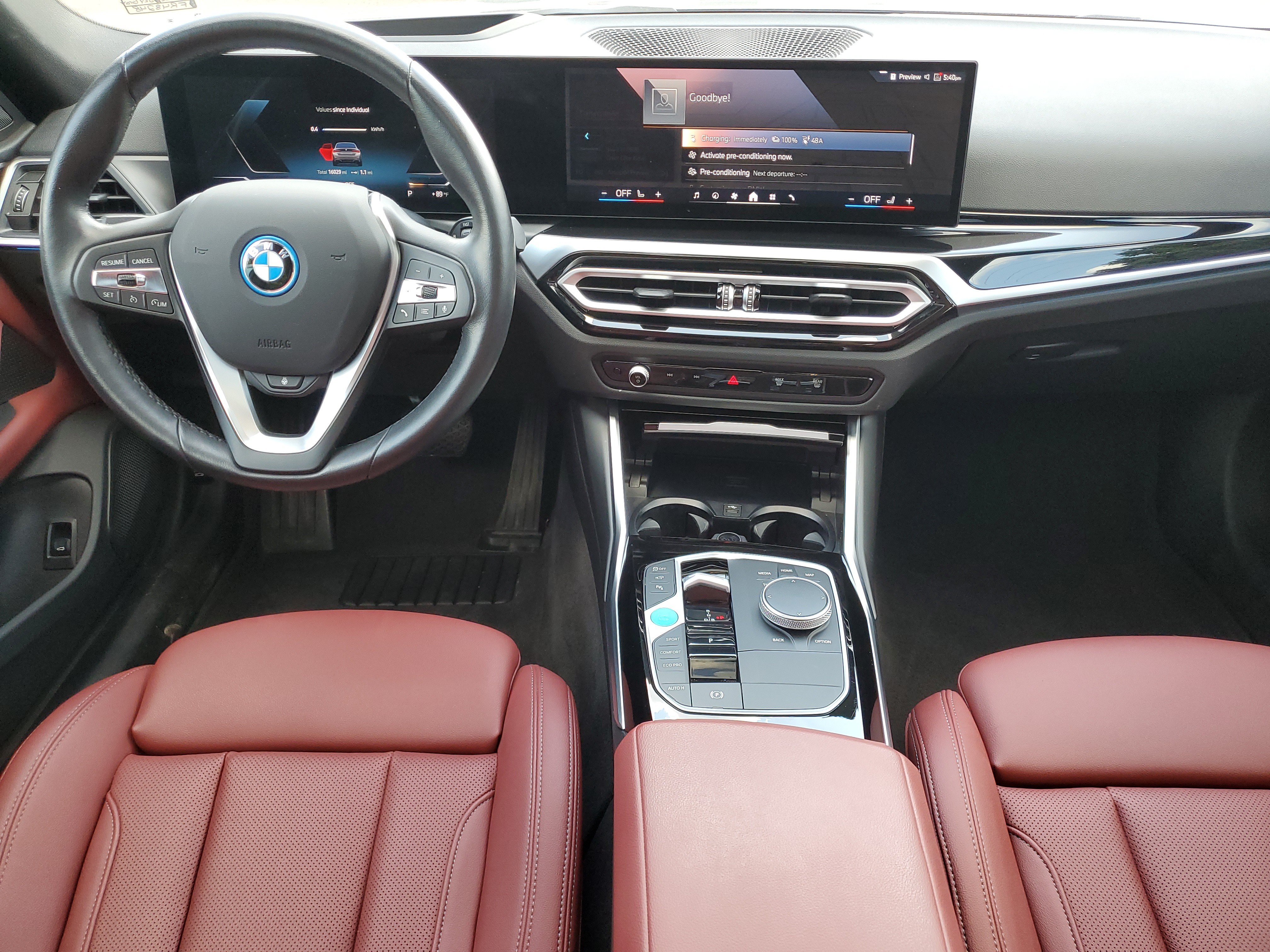Used 2024 BMW i4 eDrive40 w/ Premium Package RWD image 27