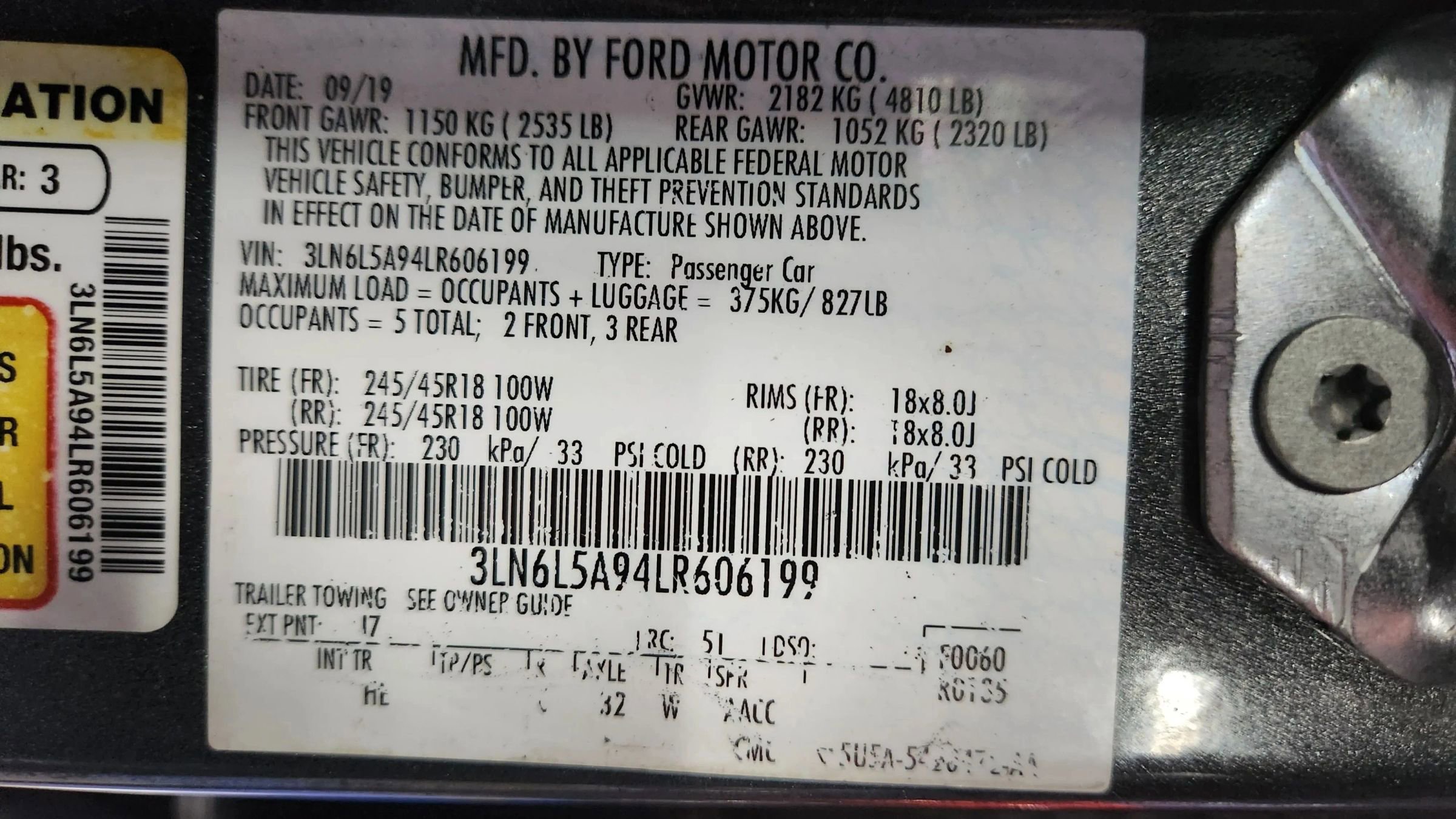 Used 2020 Lincoln MKZ image 49