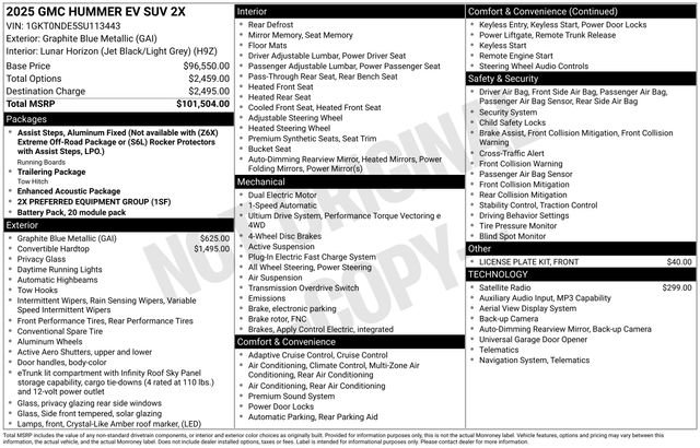 Used 2025 GMC Hummer EV 2X AWD/4WD image 47