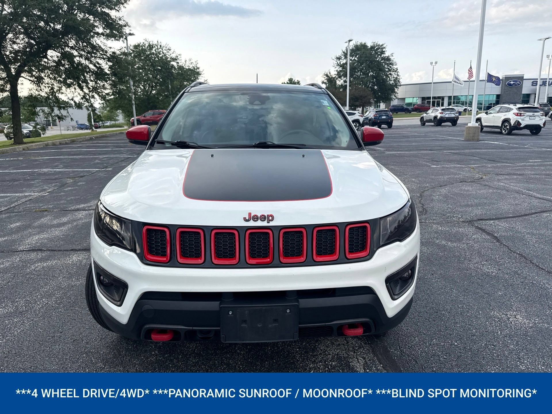 Used 2021 Jeep Compass Trailhawk w/ Sun and Sound Group AWD/4WD image 2