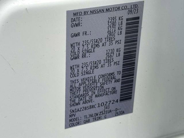 Used 2024 Nissan Murano SV w/ SV Midnight Edition Package image 26