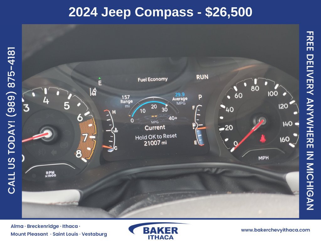 Used 2024 Jeep Compass Limited AWD/4WD image 13