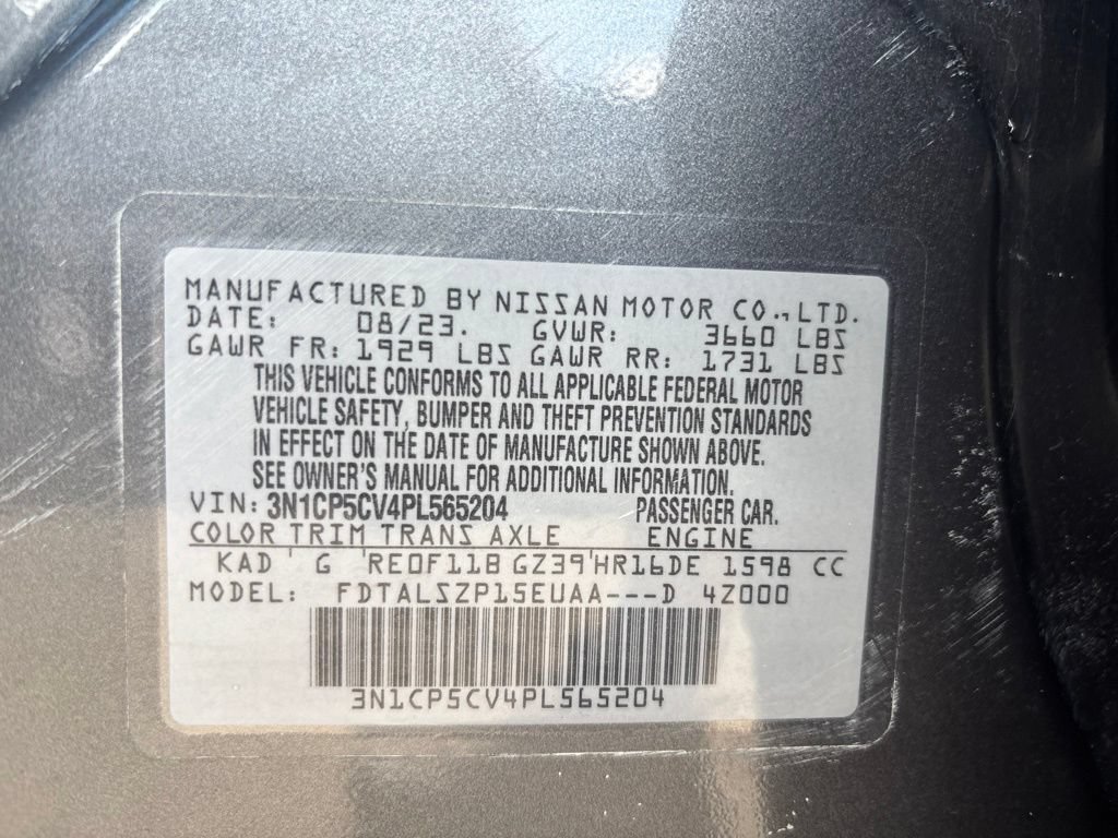 Certified 2023 Nissan Kicks SV FWD image 10