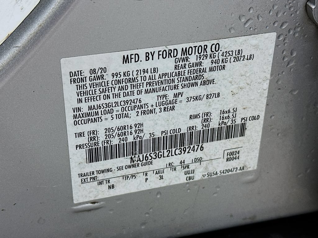 Used 2020 Ford EcoSport SE AWD/4WD image 33