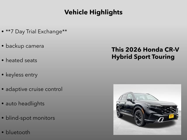 New 2026 Honda CR-V Sport Touring image 5