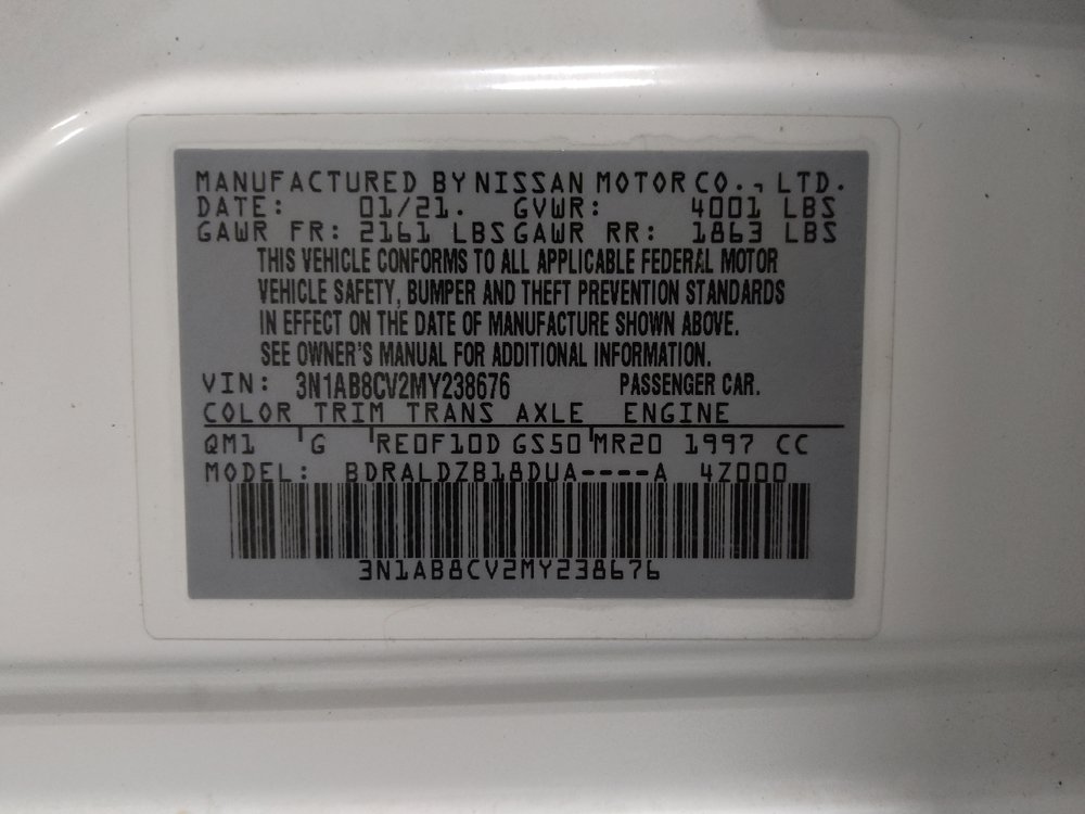 Used 2021 Nissan Sentra SV FWD image 33