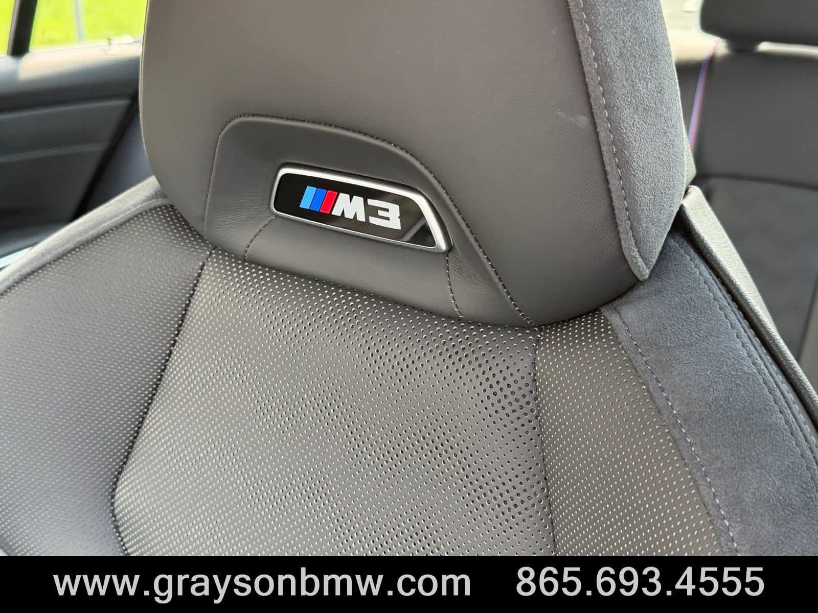 Used 2023 BMW M3 Competition w/ Executive Package AWD/4WD image 15